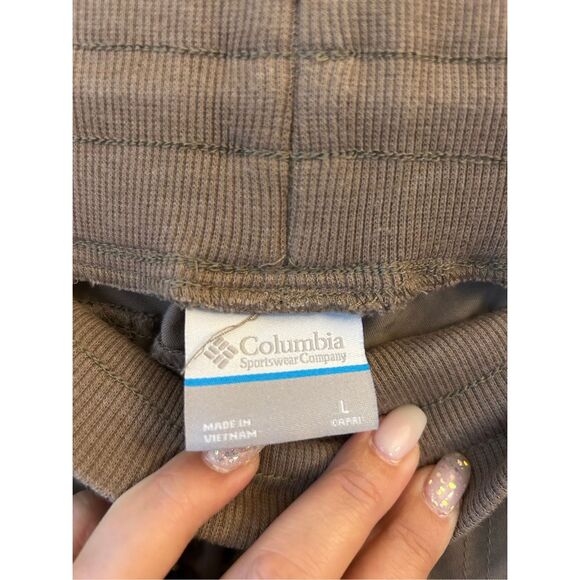 <<Bundle of 2>> Columbia Gavin Ridge Pull-on Cargo Capri Pants sz L Outdoor Hiki - Picture 10 of 11